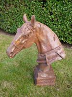 “Arytree” Rustic Horse Head Bust Sculpture 