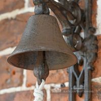Rustic Iron Garden Bell