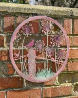 Rustic "Life In The Fields" Garden Wall Art