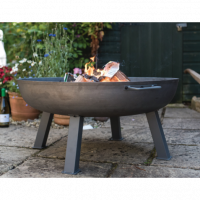 Extra Large Rustic "Reading" Fire Pit