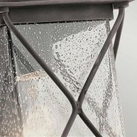 Close-Up of Steel Rod X Design