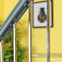“Allegro” Polished Bright Chrome Stair Spindle 
