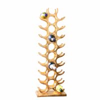Gold "Tuscany" Wine Rack 27 Bottles 
