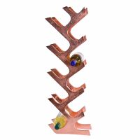 Copper "Art Deco" Wine Rack