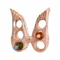 Copper "Angel Wings" Wine Rack