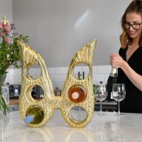 "Angel Wings" Wine Rack in Kitchen Setting 