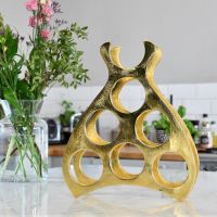 Gold "Wine Lodge" on Countertop 
