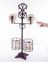 “Martholme Manor” Double Toilet Roll Holder
