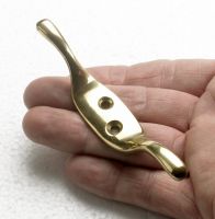"Canterbury" Deluxe Brass Curtain tie back