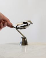 Scale image of recycled metal home decor sculpture