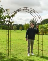 Scale image of traditional garden arch