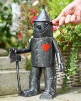 Scale image of Small Tin Man Garden Sculpture