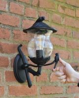 scale image of modern garden wall light