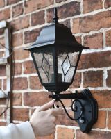 Traditional Wall Lantern With PIR Motion Sensor 