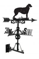 Scottish Deerhound Dog Weathervane