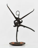 Scrap Metal Ballerina Sculpture