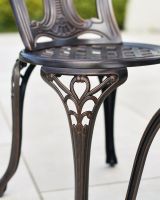 Close up of Garden Chair Leg 
