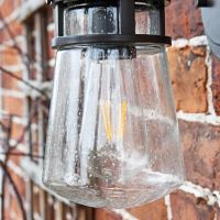Close-up of the Seeded Glass