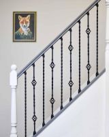 Patterned Stair Spindles In Situ 