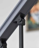 Close-Up of Adjustable Rake Brackets
