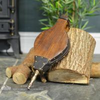 Set of Wooden Fireplace Bellows