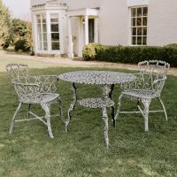 "Ascott" Antique Cream Dining Set in Situ
