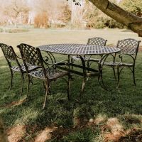 Brushed Gold "Chigwell" Patio Set 