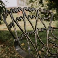 Close up of Heart Chair Backrest 