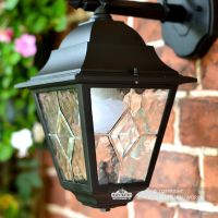 Close-up of the "Sheringham" Wall Lantern