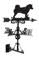 Shiba Inu Dog Weathervane
