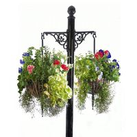 "Dashwood" Hanging Basket Pillar