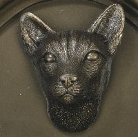 Areya Siamese Cat House Name Plaque