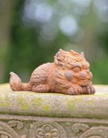 Side Profile of Cast Iron Dragon 