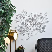 Silver Bush Wall Art in Use in the Home