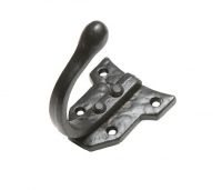 "Holmcliffe" Single Blacksmith Iron Hook