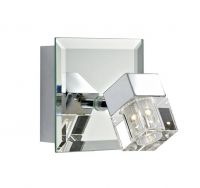 Singular Contemporary Mirrored Wall Light