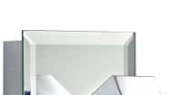 Singular Contemporary Mirrored Wall Light