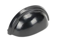 Sleek Black Concealed Drawer Pull