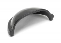 Sleek Black Concealed Drawer Pull Concealed Interior