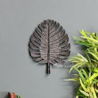 Small Black Palm Leaf Ornamental Wall Art
