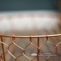 Close-up of the Finish of the Rose Gold