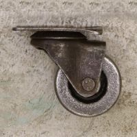 Swivel Castor Wheel in a Solid Cast Iron 