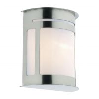"Southbay" Flush Wall Light in a Stainless Steel Finish