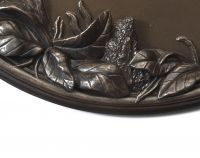 Detail of bronze effect squirrel Sign