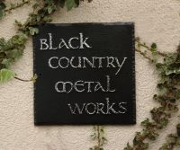 “Meadow View” Square Slate House Name Sign