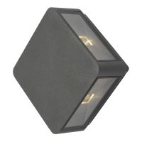 Anthracite Square Beam Wall Light