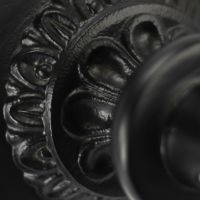 Close=up of the Ornate Detail on the Bracket
