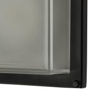 Close-up of the Opal Frosted Glass