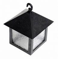 Square Iron Hanging Lantern With Bracket