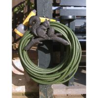 Rustic Squirrel Hose Holder